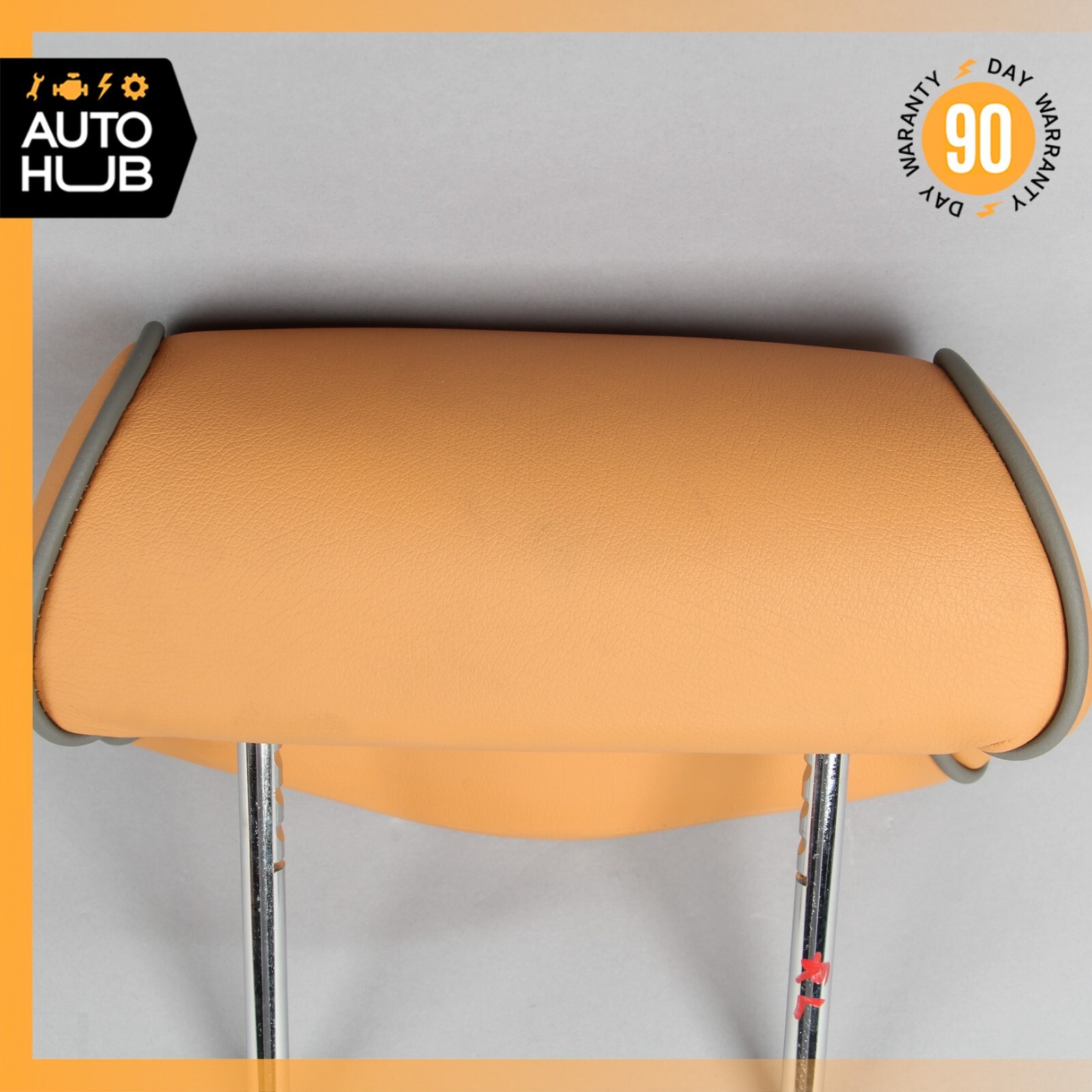 09-13 Maserati Quattroporte S M139 Rear Left Driver Side Seat Headrest Cuoio OEM