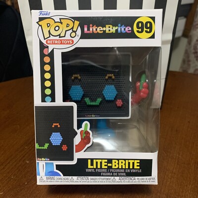 FUNKO POP Lite-Brite 99 Retro Toys W/PROTECTOR - P29