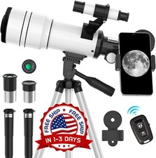 Telescopio para Adultos y Ni os para Principiantes en Astronom a 70 Mil metros