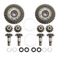 For 1/10 HQ727 Slash 4x4 RC Car Truck Metal Differential Gear Assembly Kit