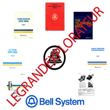 HUGE   Bell System Practices  Repair Service manual Collection    5700 on 2 DVD