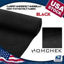 Black 71x39 Automotive Carpet Underfelt Replacement Boat Car Trunk Floor Liner Black 71x39 Automotive Carpet Underfelt Replacement Boat Car Trunk Floor Liner