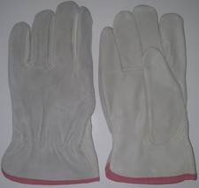 Radnor 64057443 Small Grain Split Cowhide Unlined Drivers Gloves Red One Dozen