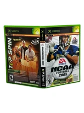 NCAA Football 2005 / Top Spin Combo (Original Xbox) Missing NCAA Manual - Tested