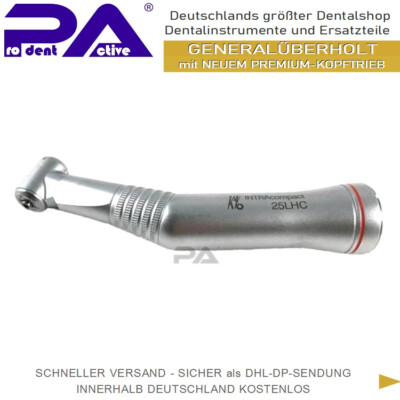 KaVo  25LHC - INTRAcompact 25LHC - Rot - 1:5  - mit NEUEM KOPFTRIEB ¹