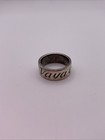 Retired James Avery "Vaya Con Dios" Band Ring Sterling Silver Size 7 — photo 3