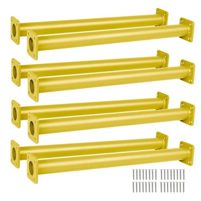 Playground Equipment Monkey Bars Playset Attachment - Set of 8 Yellow Powder ...