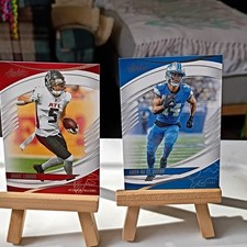 Absolute Prizm NFL Football Rookie Card Lot 20 - London, St. Brown, Henry