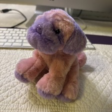 RARE Russ Yomiko Dreamers Pink Purple Pug Plush Soft Small Puppy Pup Dog