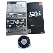 Space Invaders Extreme Sony PSP Complete in Box Tested Working Authentic OEM
