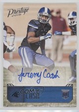 2016 Panini Prestige Rookie Signatures Jeremy Cash #JCA Auto 0af