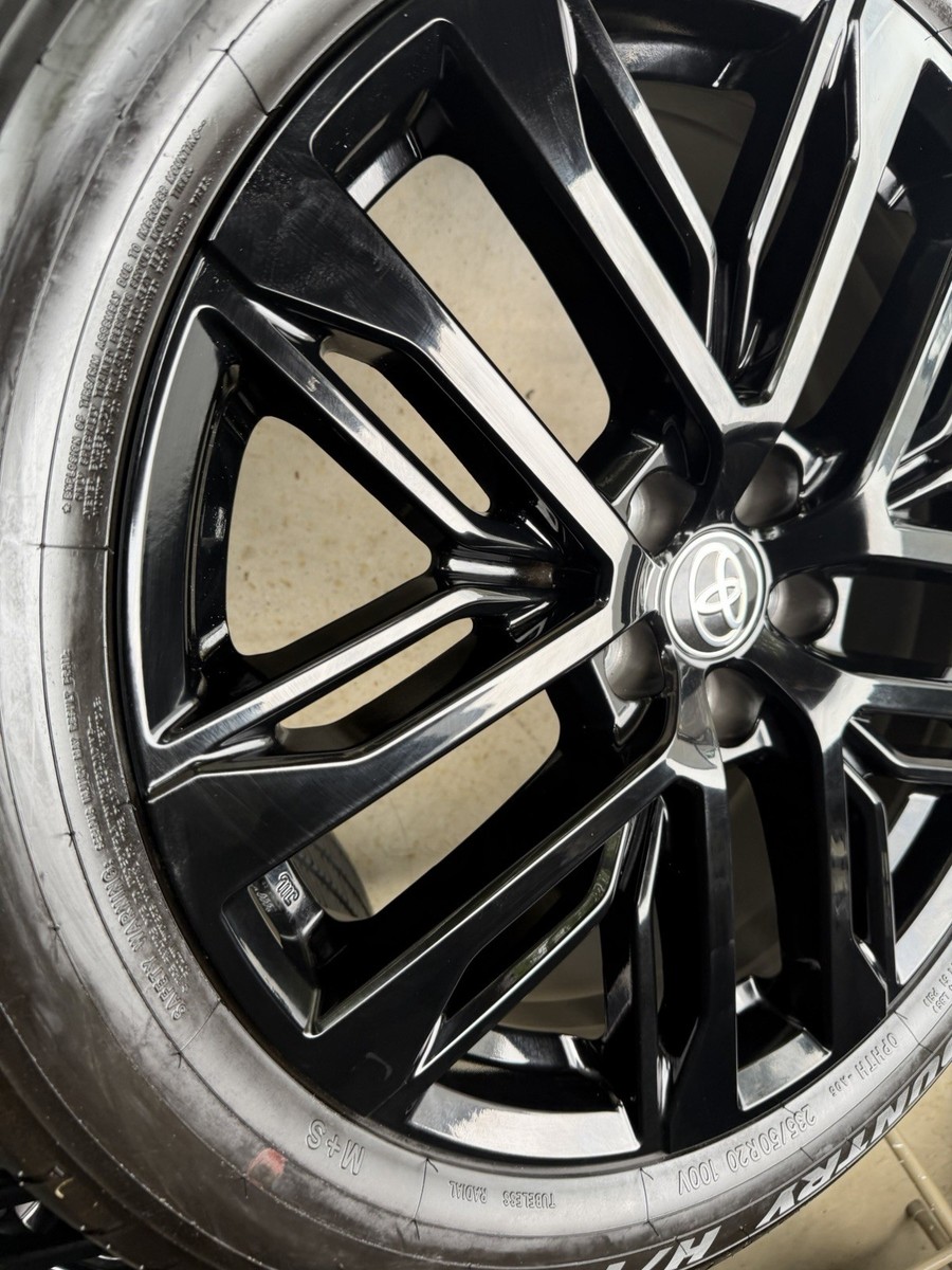 2026 Toyota Rav4 20” Wheels Rims Tires OEM Rav 4 Highlander Black