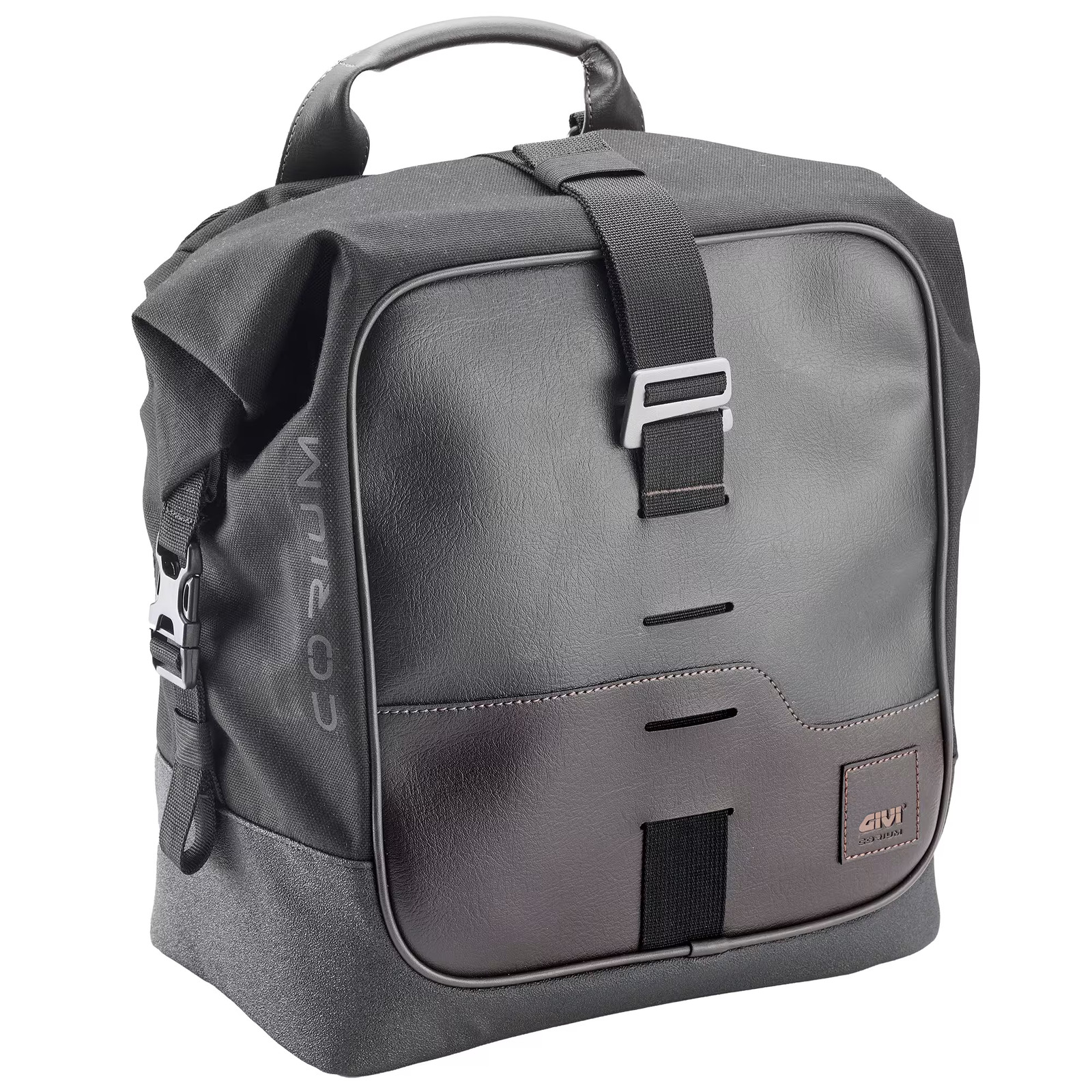 Givi CRM102 Single Saddle Bag Corium Motorcycle Motorbike Soft Luggage - 16L