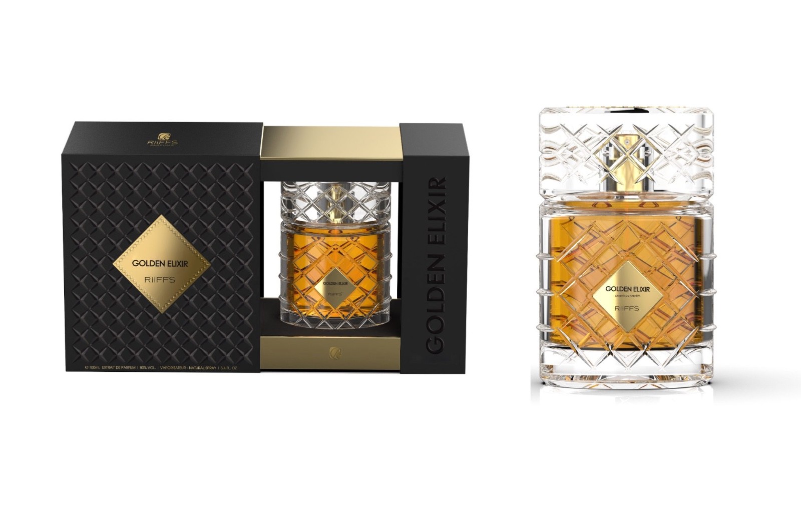 Riiffs Golden Elixir Extrait De Parfum 100Ml - Image 3