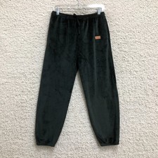 Hurley Pants Large Youth Black Fleece Tapered Jogger Sweatpants Athletic Boys L