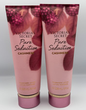 Victoria's Secret PURE SEDUCTION CASHMERE Fragrance Lotion 8oz set of 2