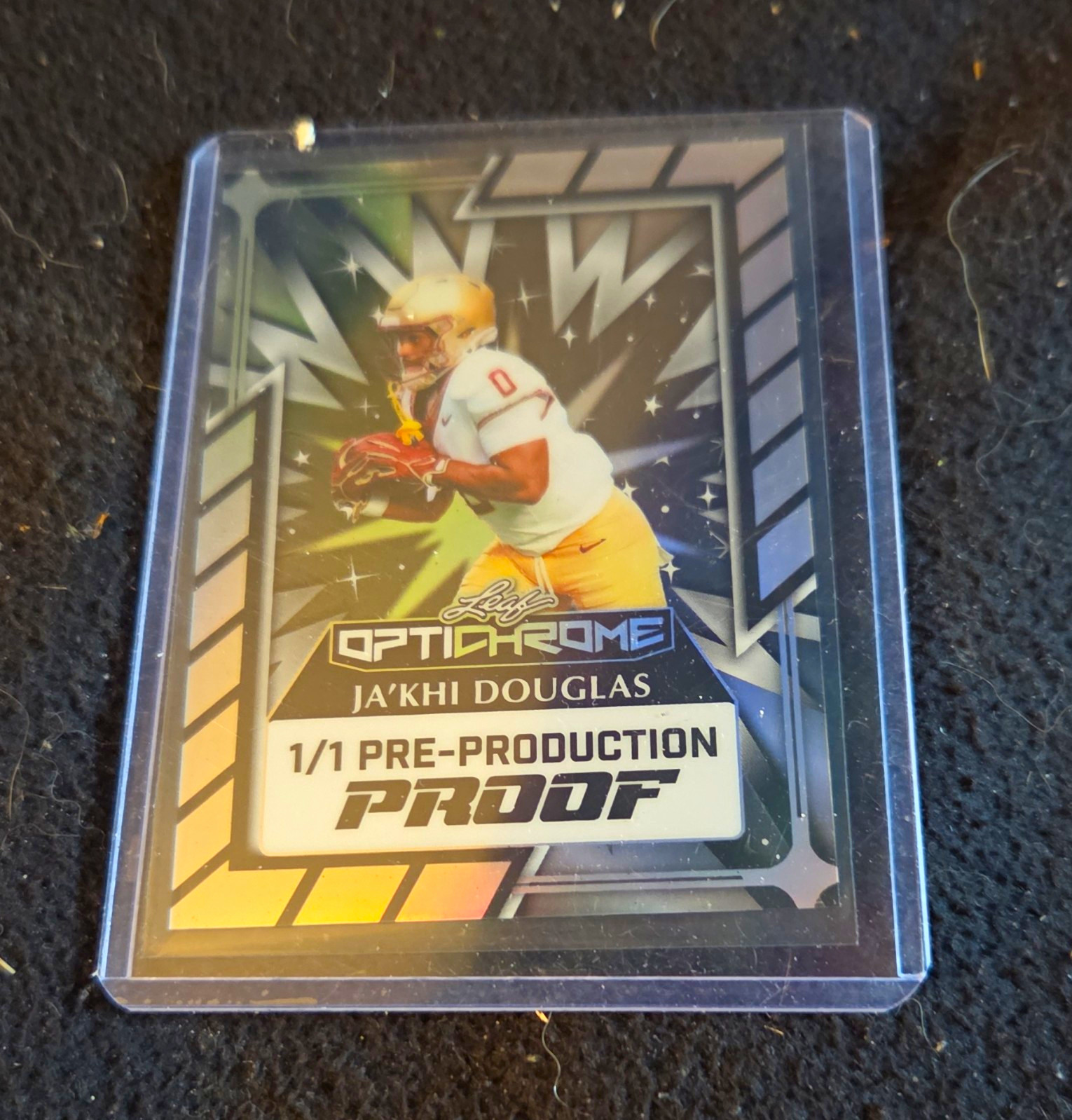 Leaf 2024 Eclectic Ja’Khi Douglas Optichrome Auto O-JKD Boston College 1/1