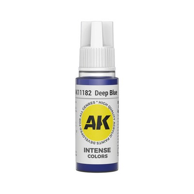 AK Interactive Intense Colors - Deep Blue (17ml)