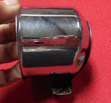Sun 3 38 Vintage Blueline Greenline Sst Tachometer Chrome Mounting Cup Gasser