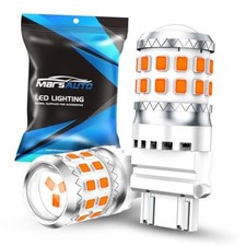 Upgraded 3156 3157 LED Bulbs for Turn Signal Light 3157/3156 Amber Yellow