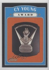 2021 Topps Heritage Black Border /50 Cy Young Award #365 tv5