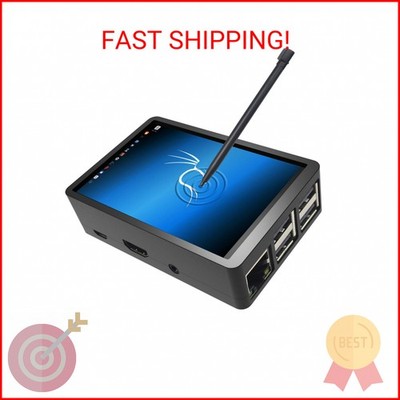 JUN-ELECTRON for Raspberry Pi 3 B+ 3.5 inch Touch Screen with Case, 320x480 Pixe