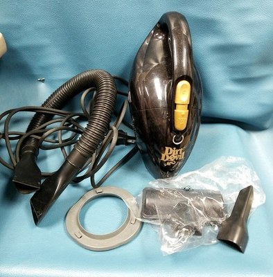 #ad Dirt Devil Scorpion M08200 Corded Hand Vacuum w 2 Attachments WORKS GUC $29.99