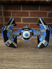 LEGO Star Wars 6206 TIE Interceptor complete w/ TIE Pilot & manual; No Box