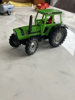 Vintage Britain's Diecast & Plastic Green Deutz DX110 Farm Tractor 1978 #c74