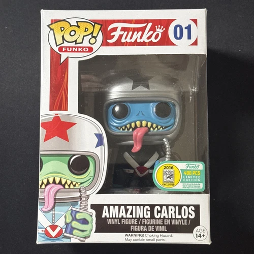 Funko Pop! Vinyl: Spastik Plastik - Amazing Carlos (SDCC) #01 480pcs + Protector