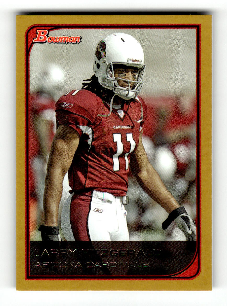 2006 Bowman Gold #60 Larry Fitzgerald Near Mint or Better