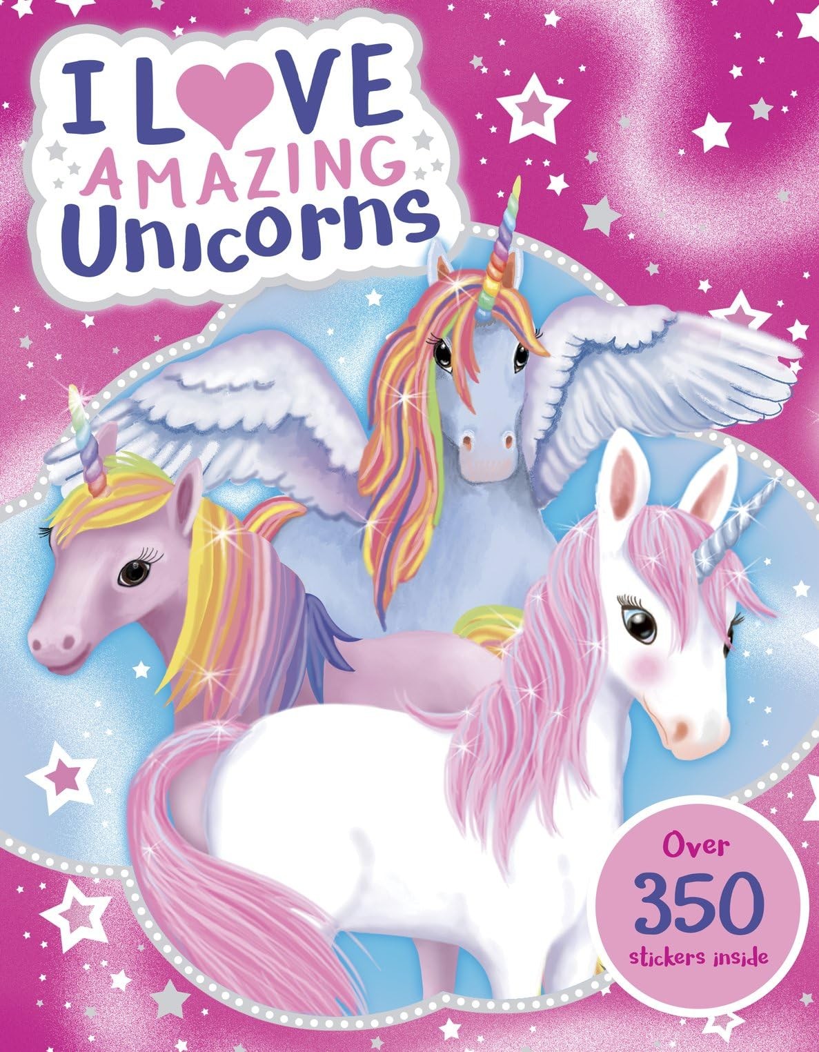 I Love Amazing Unicorns Sticker Activity Book (Cutie Stickering) - Image 6