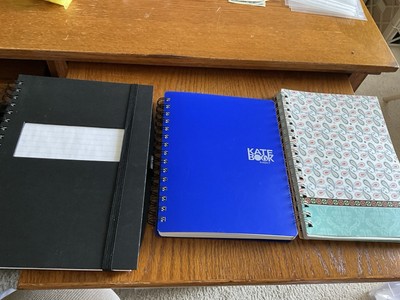 Lined Journal Notebooks for Women Or Men Lot Of Three