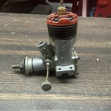 Vintage Red Head McCoy 19 Motor Plane Engine Control Line Free Flight