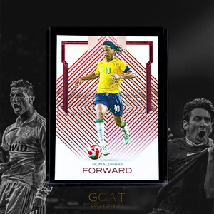 Carte Collection Futera 2025 - Ronaldinho Maillot Porté Match - Relique 1/1 Brésil - Near Mint