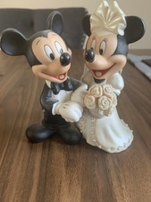 Micky and Minnie Mouse Wedding Cake Topper Disney