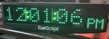 CueScript CST-2.0    Time Code Display
