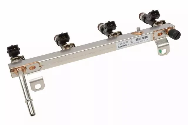 Riel de combustible de inyección de combustible multipuerto genuino GM 55570149 Foto 2 de 2