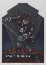 2000-01 Topps Chrome Rocket's Flare Paul Kariya #RF2 HOF b8c