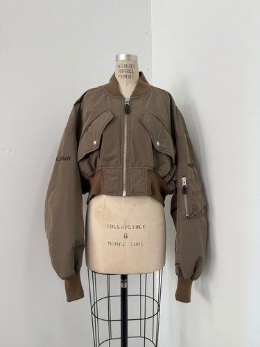 ⭕️ G.V.G.V. cropped wide bomber jacket : Japan shirt dress pants toga sacai hyke