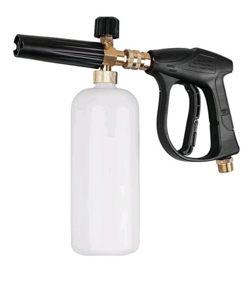 #ad 1 4quot; Snow Foam Washer Gun Car Wash Soap Lance Cannon Spray Pressure Jet Bottle $30.00