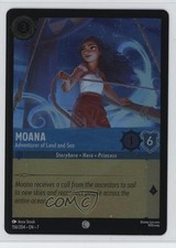 2025 Disney Lorcana - Archazia's Island 7 Foil Moana Adventurer of Land and Sea