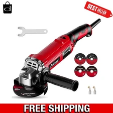 Paddle Switch Angle Grinder 1000W: Lightweight & Versatile with 7 Speed Control