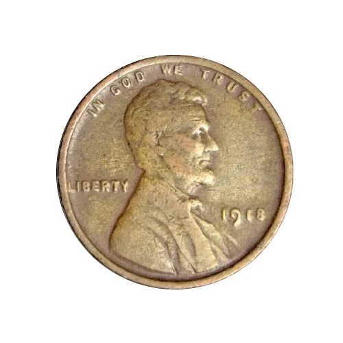 1918 Lincoln Wheat Penny Cent - G/VG Good or Better Very Nice