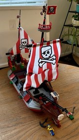 Lego 7075 Captain Redbeard's Pirate Ship - Complete But Missing 1 Minifig - Read