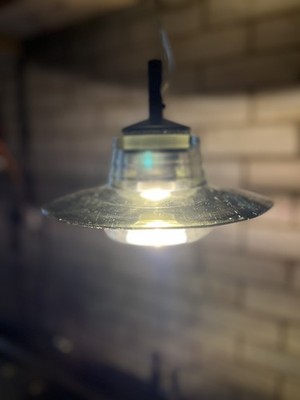 Tom Dixon Pressglas Pendelleuchte - eine Rarität