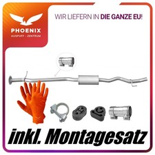 ✅ für Nissan Qashqai 2.0 + 2.0 AWD 104kW (2007-2010) Auspuff Mittelschalldämpfer