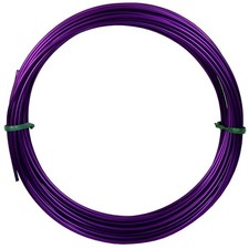 Filo alluminio tondo viola, 2 mm - 12 mt