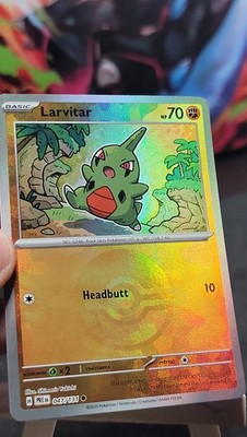 Larvitar (Poke Ball Pattern) 047/131 Holo PRE SV: Prismatic Evolutions NM-MP