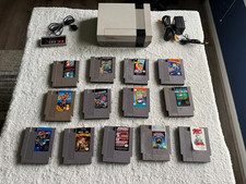 Nintendo NES Console Original TESTED Nice Bundle 13 Games Mario Ghosts & Goblins